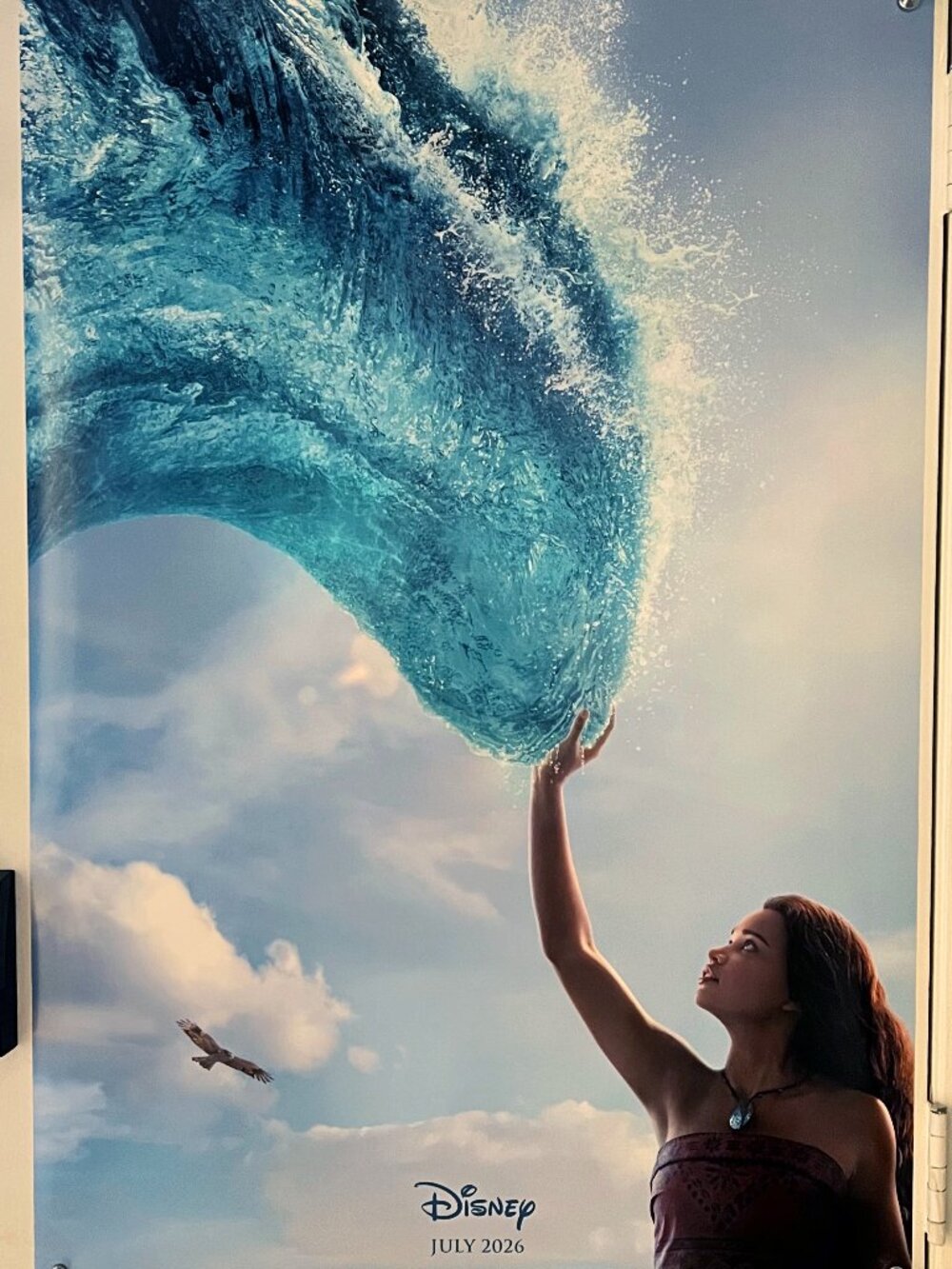 MOANA (2026) - ORIGINAL DOUBLE SIDED ADVANCE MOVIE POSTER